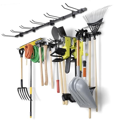 GoSports Garagen-Organizer, zur Wandmontage, verstellbar, für Garten- und Ladenwerkzeuge, Schwarz GoSports Garagen-Organizer, zur Wandmontage, verstellbar, für Garten- und Ladenwerkzeuge, Schwarz von GoSports