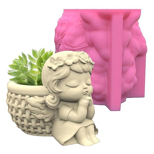 Gobesty Blumentopf Silikonform, Silikon Pflanzentopf Beton Gießform Epoxidharz-Formen DIY Sukkulenten Pflanzgefäße Vase Formen Für Handwerk Blumentopf Haus Dekoration Gobesty Blumentopf Silikonform, Silikon Pflanzentopf Beton Gießform Epoxidharz-Formen DIY Sukkulenten Pflanzgefäße Vase Formen Für Handwerk Blumentopf Haus Dekoration von Gobesty