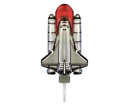 GoDan Kerze Raketen Muster, metallisch von GoDan