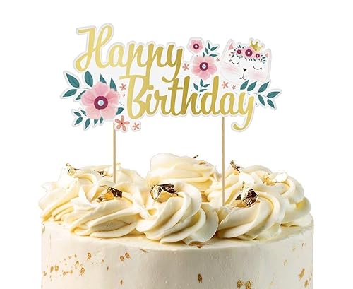 Godan Katzen Party Kuchendekoration Happy Birthday Godan Katzen Party Kuchendekoration Happy Birthday von Godan