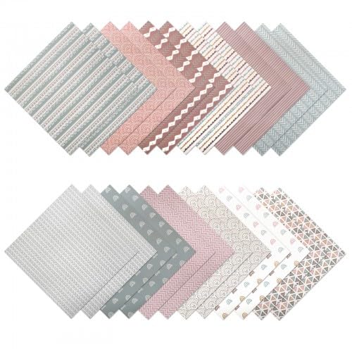 24 Blatt Scrapbooking Papier, 30,5 X 30,5 Cm Dekorationspapier, Scrapbook Paper Doppelseitiges Diy-Hintergrundpapier FüR Scrapbooking, Geschenkverpackungen, 24 Verschiedene Designs 24 Blatt Scrapbooking Papier, 30,5 X 30,5 Cm Dekorationspapier, Scrapbook Paper Doppelseitiges Diy-Hintergrundpapier FüR Scrapbooking, Geschenkverpackungen, 24 Verschiedene Designs von Godneei