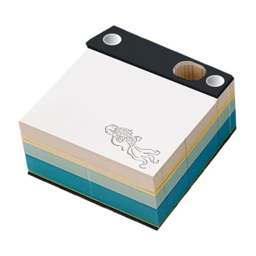 Godpqiui 3D Haftnotizen,3D Memo Kunstblock - Klassischer Planer Multifunktions-Notizblock Für Haushalt, Klassenzimmer Und Schreibtisch Godpqiui 3D Haftnotizen,3D Memo Kunstblock - Klassischer Planer Multifunktions-Notizblock Für Haushalt, Klassenzimmer Und Schreibtisch von Godpqiui