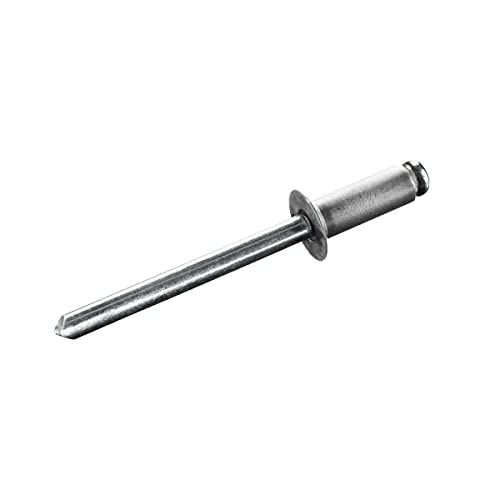 GOEBEL® - 500 x Senkkopf Nieten Aluminium/Edelstahl A2 (V2A) (Ø x L) 5,0 x 16,0 mm - Senkkopf Blindniete - Popniete - STANDARD von Goebel