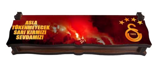 Gök-Türk personalisierte Tesbih box mit Foto + Tesbih mit Namen und Anhänger ihrer Wahl (BJK, GS, FB, Türkei flagge etc.) (Galatasaray) von Gök-Türk