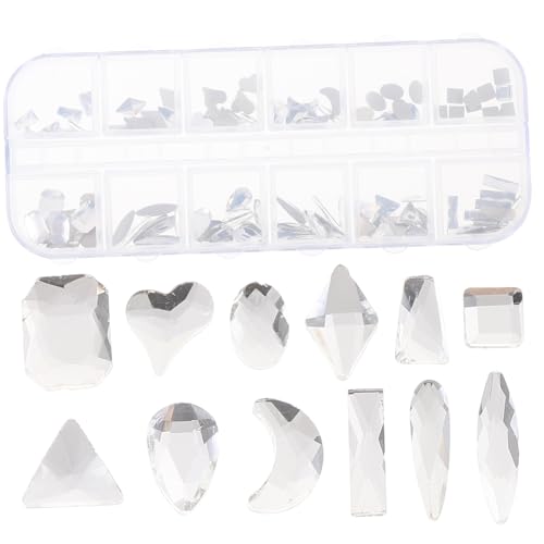 Gogogmee 1 Karton DIY Nagel Strasssteine Fächer Ab Glassteine Glänzend Nail Art Zubehör für professionelle Anwendung und DIY Nagelgestaltung Langlebige Metallbasis Vielseitig für Nägel und Gogogmee 1 Karton DIY Nagel Strasssteine Fächer Ab Glassteine Glänzend Nail Art Zubehör für professionelle Anwendung und DIY Nagelgestaltung Langlebige Metallbasis Vielseitig für Nägel und von Gogogmee