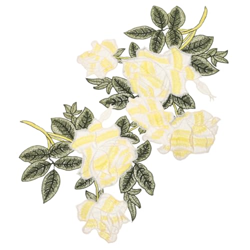Gogogmee 1 Paar Stickerei-reparatur-stickerei Nähen Flecken Kind Sticken Bunt Blume Stoffreparaturflicken Die Jacke Mode Gestickte Aufnäher Selbst Erwachsene Applikationen Polyester Yellow Gogogmee 1 Paar Stickerei-reparatur-stickerei Nähen Flecken Kind Sticken Bunt Blume Stoffreparaturflicken Die Jacke Mode Gestickte Aufnäher Selbst Erwachsene Applikationen Polyester Yellow von Gogogmee