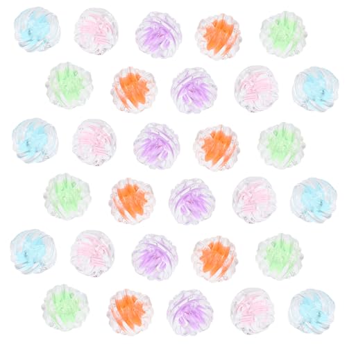 Gogogmee 1 Packung Transparente Acrylperlen Kleine Diy Spacer Beads für Schmuckherstellung Basteln von Armbändern Ohrringen und Schadstofffrei von Gogogmee