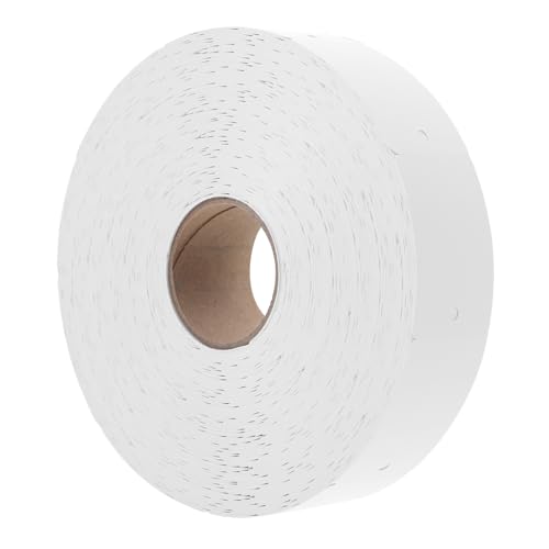 Gogogmee 1 Rolle Blanko Etiketten für Textildrucker Multifunktionale Drucketiketten für Kleidung und Zertifikate Geeignet für Vielfältige Druckbedürfnisse von Gogogmee