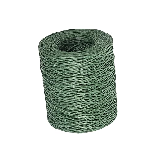 Gogogmee 1 Rolle Blumenbindedraht Grün Robuster Wasserdichter Blumendraht für Kreative Floristik und Bastelprojekte zum Verpacken von Blumensträußen und Kränzen von Gogogmee