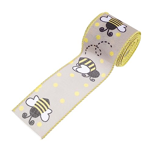 Gogogmee 1 Rolle Dekoratives Satinband für Hochzeiten und DIY Projekte Strapazierfähiges Edge Ribbon für Festliche Anlässe und Kreative Bastelarbeiten von Gogogmee