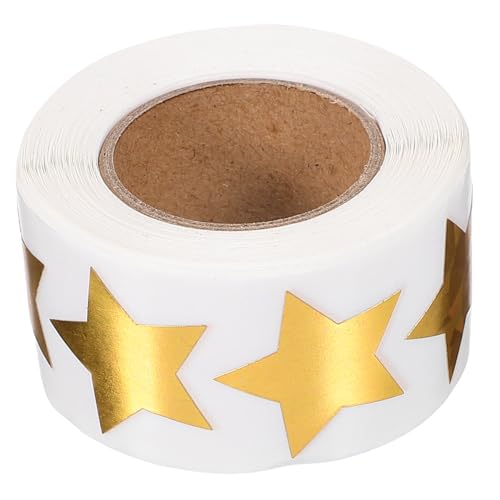 Gogogmee 1 Rolle Pentagram Förmige Aufkleber Selbstklebende Sterne für Belohnungen Rolle für Kindergarten Motivationsaufkleber und Kreative Bastelprojekte Gogogmee 1 Rolle Pentagram Förmige Aufkleber Selbstklebende Sterne für Belohnungen Rolle für Kindergarten Motivationsaufkleber und Kreative Bastelprojekte von Gogogmee