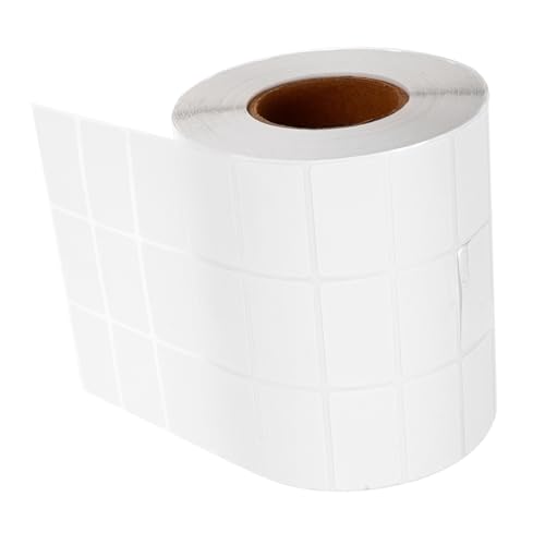 Gogogmee 1 Rolle Selbstklebende Preisschilder und Etiketten für Lebensmittel Blanko Aufkleber Rolle für Vorratsdosen Flaschen und Beschreibbar mit Stift oder Marker von Gogogmee