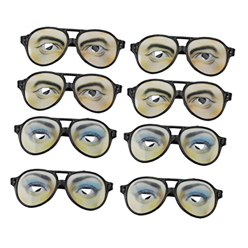 Gogogmee 1 Satz 8 Stk Augen-party-brille Neuheitsbrille Geburtstagsfeier Für Kinder Brillenspielzeug Gruselige Kostümbrille Blöde Brille Mode Plastik Foto Männer Und Frauen Jahrgang Gogogmee 1 Satz 8 Stk Augen-party-brille Neuheitsbrille Geburtstagsfeier Für Kinder Brillenspielzeug Gruselige Kostümbrille Blöde Brille Mode Plastik Foto Männer Und Frauen Jahrgang von Gogogmee
