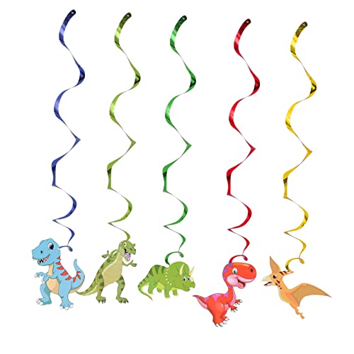 Gogogmee 1 Satz Dinosaurier Geburtstagsdeko Hängende Spiral Dekorationen mit Anhängern für Kindergeburtstag Babyparty Hochzeiten und Feiertage Gogogmee 1 Satz Dinosaurier Geburtstagsdeko Hängende Spiral Dekorationen mit Anhängern für Kindergeburtstag Babyparty Hochzeiten und Feiertage von Gogogmee