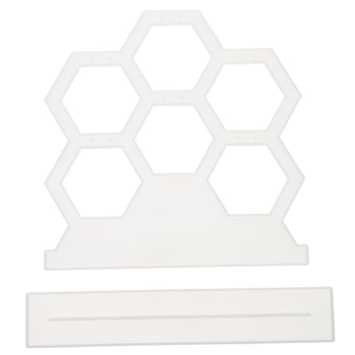 Gogogmee 1 Satz Earrings Rack DIY Silikonform Sechseckige Epoxidharz Gießform für Basteln und Schmuckorganisation Flexibel Langlebig und Leicht zu Reinigen Gogogmee 1 Satz Earrings Rack DIY Silikonform Sechseckige Epoxidharz Gießform für Basteln und Schmuckorganisation Flexibel Langlebig und Leicht zu Reinigen von Gogogmee