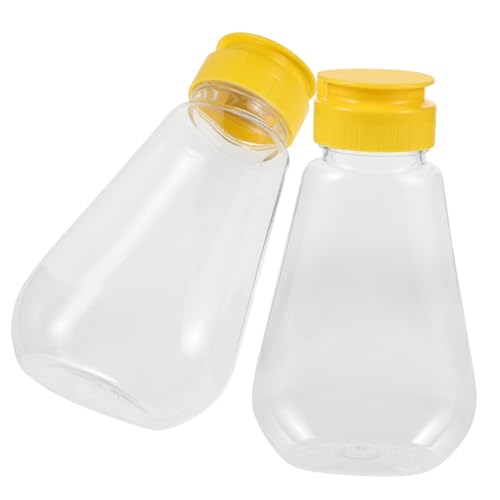 Gogogmee 1 Satz Honig Flasche Squeeze-Flasche für Sauce Vorratsdosen für Honig Saucenflasche gewürzbehälter Mini-Salatdressing-Flaschen Flaschen zum Auspressen von Saucen Küchenhelfer Gogogmee 1 Satz Honig Flasche Squeeze-Flasche für Sauce Vorratsdosen für Honig Saucenflasche gewürzbehälter Mini-Salatdressing-Flaschen Flaschen zum Auspressen von Saucen Küchenhelfer von Gogogmee