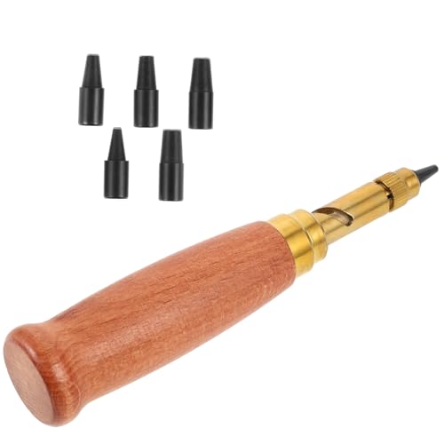 Gogogmee 1 Satz Teiliges Lederwerkzeug Set mit Hohlstichern Handgefertigte Puncher für Gürtel und Diy Projekte für Heimwerker und Kreative Bastler von Gogogmee