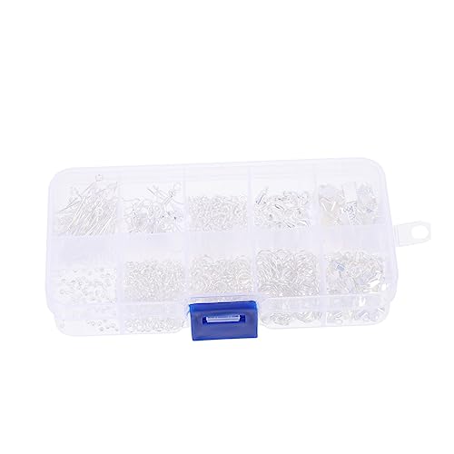 Gogogmee 1 Schachtel DIY Ohrring Haken Silber Ohrhaken Zubehör Leicht Sicher Für Basteln Ohrhänger Ohrclips Schmuckherstellung Zubehör Für DIY Ohrringe Gogogmee 1 Schachtel DIY Ohrring Haken Silber Ohrhaken Zubehör Leicht Sicher Für Basteln Ohrhänger Ohrclips Schmuckherstellung Zubehör Für DIY Ohrringe von Gogogmee
