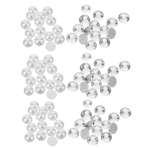 Gogogmee 1 Schachtel Schmucksteine für Nageldesign Perlen und Flache Nail Art Charms für DIY Nageldekorationen für Kreative Nail Art Projekte Geeignet für Zuhause und Profis von Gogogmee