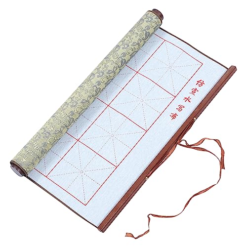 Gogogmee 1 Stück Chinesische Kalligraphie Wasser Schreibstoffrolle Wiederverwendbares Schreibmaterial für Kalligraphie Praxis Dekorativ für Zuhause und Büro Leicht und Tragbar Gogogmee 1 Stück Chinesische Kalligraphie Wasser Schreibstoffrolle Wiederverwendbares Schreibmaterial für Kalligraphie Praxis Dekorativ für Zuhause und Büro Leicht und Tragbar von Gogogmee
