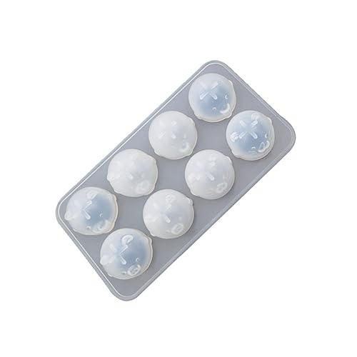 Gogogmee 1 Stück Diy Silikonform für Kleine Hühner und Bärenanhänger Epoxidharz Gießform für Dekoration Handgemachte Spiegelanhänger für Zuhause und Leicht zu Reinigen von Gogogmee