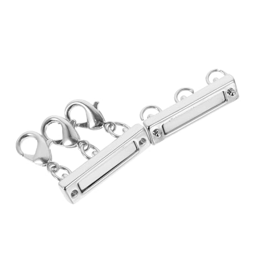 Gogogmee 1 Stück Magnetverschluss für Schichten Magnetischer Kettenverschluss für Diy Schmuckherstellung Leicht und für und Armbänder von Gogogmee