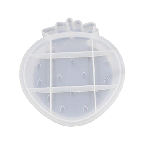 Gogogmee 1 Stück Silikon Tray Form Diy Erdbeerplatte Gießform Große Silikonform für Obsttablett Einfach zu Entformen für Bastelprojekte Gogogmee 1 Stück Silikon Tray Form Diy Erdbeerplatte Gießform Große Silikonform für Obsttablett Einfach zu Entformen für Bastelprojekte von Gogogmee