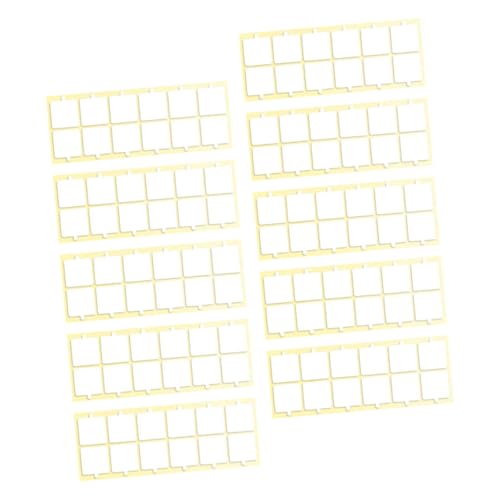 Gogogmee 10 Blatt Doppelseitiges Klebeband Schallschutzband Klangsicheres Band Haftquadrate Doppelseitig Doppelseitiger Klebstoff Doppelseitige Aufkleber Doppelklebeband Transparent Acryl von Gogogmee