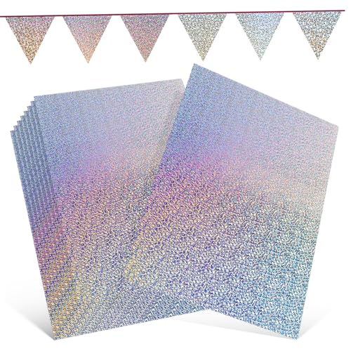 Gogogmee 10 Blatt Holografisches Glitzerpapier Karton Papier Glitzer Karton Bastelpapier Für Origami DIY Handwerk Starkes Glänzendes Buntes Bastelpapier Für Scrapbooking Kartenherstellung Gogogmee 10 Blatt Holografisches Glitzerpapier Karton Papier Glitzer Karton Bastelpapier Für Origami DIY Handwerk Starkes Glänzendes Buntes Bastelpapier Für Scrapbooking Kartenherstellung von Gogogmee