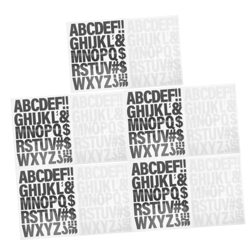 Gogogmee 10 Blatt Wärmeübertragungsbuchstaben für Diy Kleidung Weiße und Schwarze Buchstabenaufkleber für Textilprojekte Langlebige und Sichere Anwendung von Gogogmee