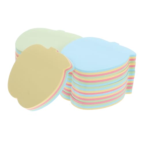 Gogogmee 10 Packungen Selbstklebende Notizblöcke im Apfel Design Pack Bunte Wiederverwendbare Memo Pads für Schule Büro und Zuhause für Schnelle Notizen und Erinnerungen Gogogmee 10 Packungen Selbstklebende Notizblöcke im Apfel Design Pack Bunte Wiederverwendbare Memo Pads für Schule Büro und Zuhause für Schnelle Notizen und Erinnerungen von Gogogmee