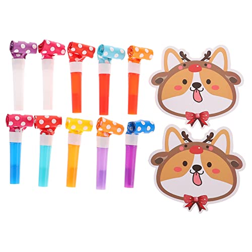 Gogogmee 10 Sätze Cartoon Party Tröten mit Corgi Bunte Geburtstags Pfeifen Lustige Party Blower Einfach zu Bedienen für Familienfeiern Fröhliche Lärmmacher für Festlichkeiten Gogogmee 10 Sätze Cartoon Party Tröten mit Corgi Bunte Geburtstags Pfeifen Lustige Party Blower Einfach zu Bedienen für Familienfeiern Fröhliche Lärmmacher für Festlichkeiten von Gogogmee