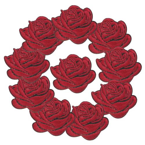 Gogogmee 10 Stück Bestickte Bügel Patches Blumenform DIY Applikationen zum Aufnähen Farbenfrohe Stoffflicken für Kleidung Jeans Rucksäcke Einfache Anwendung zum Reparieren und Verzieren Gogogmee 10 Stück Bestickte Bügel Patches Blumenform DIY Applikationen zum Aufnähen Farbenfrohe Stoffflicken für Kleidung Jeans Rucksäcke Einfache Anwendung zum Reparieren und Verzieren von Gogogmee