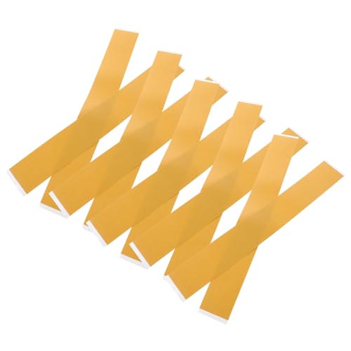 Gogogmee 10 Stück Doppelseitiges Holz klebeband Stark Klebend Holzverarbeitung Klebeband Präzise Streifen Form Stabil Für Handwerk und Renovierung von Gogogmee