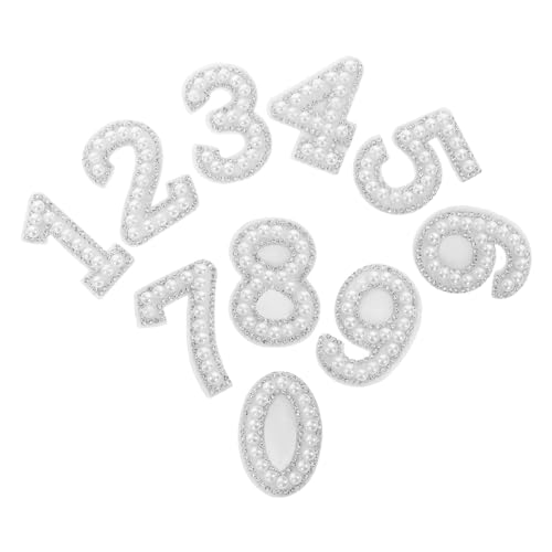 Gogogmee 10 Stück Nummernaufkleber selber machen Nummernnähapplikationen Bügellennummer-Flecken Patches zum selber nähen Nummernpatches aufnähen gestickte Zahlen Patches Bohren Weiß Gogogmee 10 Stück Nummernaufkleber selber machen Nummernnähapplikationen Bügellennummer-Flecken Patches zum selber nähen Nummernpatches aufnähen gestickte Zahlen Patches Bohren Weiß von Gogogmee