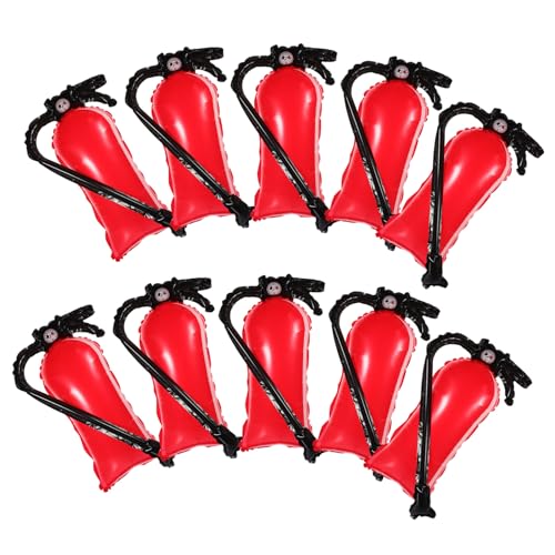 Gogogmee 10 Stück Teiliges Aluminiumfolie Luftballons in Feuerlöscher form Bunte Geburtstagsdeko für Feuerwehr motto party Leicht Aufblasbar Langlebig und Auffällig für Feuerwehr Gogogmee 10 Stück Teiliges Aluminiumfolie Luftballons in Feuerlöscher form Bunte Geburtstagsdeko für Feuerwehr motto party Leicht Aufblasbar Langlebig und Auffällig für Feuerwehr von Gogogmee