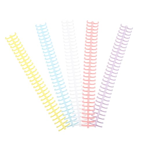 Gogogmee 10 Stück Teiliges Buchringe Loseblatt Binderinge Schmale Ringordner Ringe Flexible Spiralbindung für Notizbücher Scrapbooks Alben Vielseitige DIY Binderinge Gogogmee 10 Stück Teiliges Buchringe Loseblatt Binderinge Schmale Ringordner Ringe Flexible Spiralbindung für Notizbücher Scrapbooks Alben Vielseitige DIY Binderinge von Gogogmee