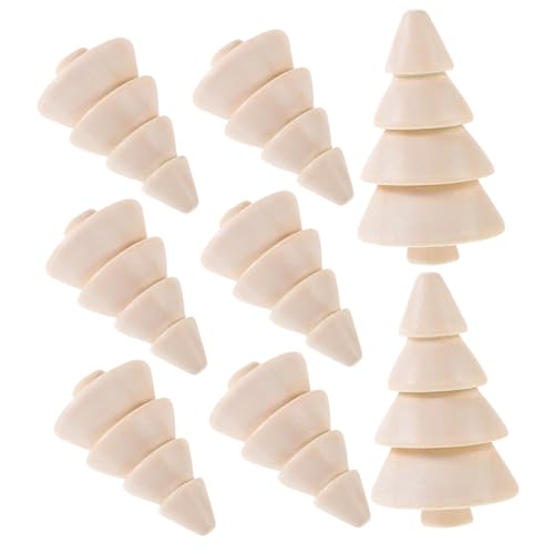 Gogogmee 10 Stück Teiliges Holz Weihnachtsbäume zum Selbstgestalten Kleine Vierlagige DIY Dekobäume für Bemalbar Festliche Tisch und Innenraumdekoration Rustikaler Landhausstil Gogogmee 10 Stück Teiliges Holz Weihnachtsbäume zum Selbstgestalten Kleine Vierlagige DIY Dekobäume für Bemalbar Festliche Tisch und Innenraumdekoration Rustikaler Landhausstil von Gogogmee