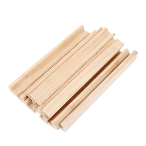 Gogogmee 10 Stück Teiliges Holzbuchstabenhalter in Naturholzfarbe Stabile Buchstabenstütze für DIY Holzhandwerk Kindersicheres Lernspielzeug zur Spielerischen Alphabetförderung und Gogogmee 10 Stück Teiliges Holzbuchstabenhalter in Naturholzfarbe Stabile Buchstabenstütze für DIY Holzhandwerk Kindersicheres Lernspielzeug zur Spielerischen Alphabetförderung und von Gogogmee