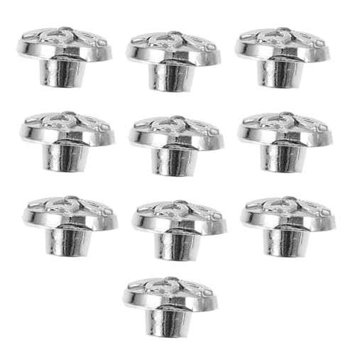 Gogogmee 10 Stück Teiliges Legierung Kofferverschlüsse Handtaschen Clips Schraubverschluss Abnehmbar für Gepäck und DIY Taschen Zubehör Langlebig Elegant Einfach zu Montieren Gogogmee 10 Stück Teiliges Legierung Kofferverschlüsse Handtaschen Clips Schraubverschluss Abnehmbar für Gepäck und DIY Taschen Zubehör Langlebig Elegant Einfach zu Montieren von Gogogmee