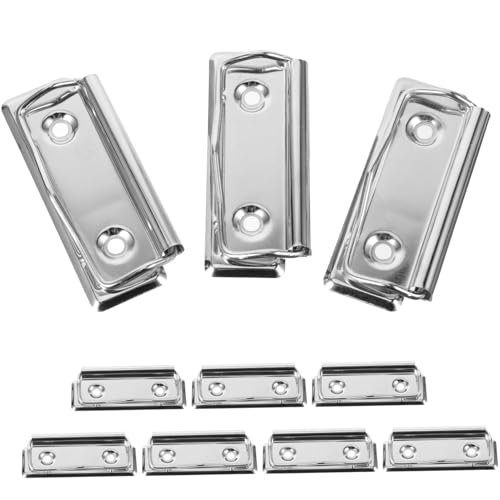 Gogogmee 10 Stück Teiliges Metall Klemmbrett Clips Starke Schreibplatten Klammern Kleine Leichte Büro Klemmen für Dokumente für Schule Restaurant Vielseitig und Langlebig Gogogmee 10 Stück Teiliges Metall Klemmbrett Clips Starke Schreibplatten Klammern Kleine Leichte Büro Klemmen für Dokumente für Schule Restaurant Vielseitig und Langlebig von Gogogmee