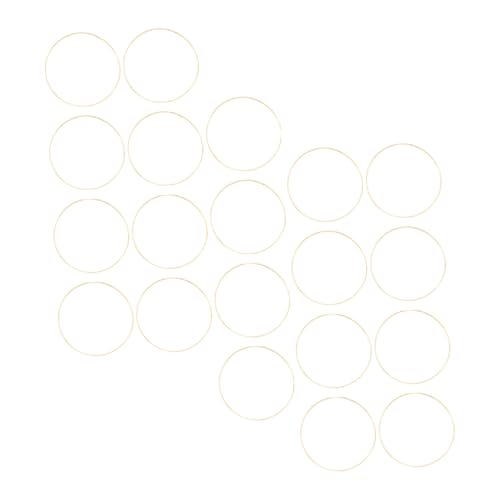 Gogogmee 10 Stück Teiliges Metallringe aus Robustem Eisen für DIY Kranzrahmen Makramee Bastelbedarf Vielseitige Deko Ringe für Wand und Partydekoration Gogogmee 10 Stück Teiliges Metallringe aus Robustem Eisen für DIY Kranzrahmen Makramee Bastelbedarf Vielseitige Deko Ringe für Wand und Partydekoration von Gogogmee