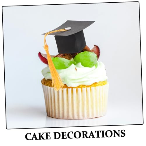 Gogogmee 10 Stück Teiliges Mini Abschlusskappen Robuste DIY Abschlussfeier Dekoration Vielseitige Doktorhut Cake Topper für Weinflaschen Einfache Montage Partyaccessoires für Gogogmee 10 Stück Teiliges Mini Abschlusskappen Robuste DIY Abschlussfeier Dekoration Vielseitige Doktorhut Cake Topper für Weinflaschen Einfache Montage Partyaccessoires für von Gogogmee