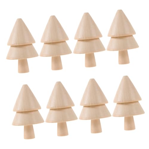 Gogogmee 10 Stück Teiliges Mini Holz Weihnachtsbäume Doppellagige DIY Holzfiguren zum Bemalen Natürliche Weihnachtsdeko für Bastelprojekte Tischdekoration und Kreative Festgestaltung Gogogmee 10 Stück Teiliges Mini Holz Weihnachtsbäume Doppellagige DIY Holzfiguren zum Bemalen Natürliche Weihnachtsdeko für Bastelprojekte Tischdekoration und Kreative Festgestaltung von Gogogmee