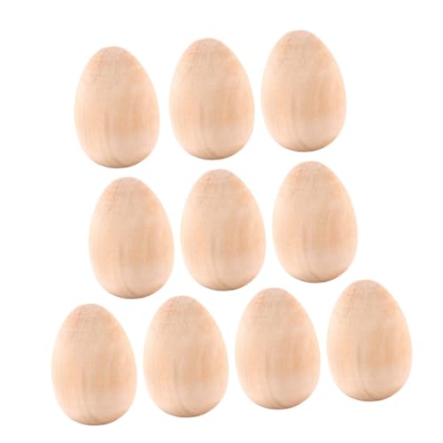 Gogogmee 10 Stück Teiliges Ostereier aus Holz Bemalbare Holz eier Deko für Langlebige DIY Graffiti Eier für Frühlingsfest Natürliche Holzmodelle zum Basteln und Verschenken Gogogmee 10 Stück Teiliges Ostereier aus Holz Bemalbare Holz eier Deko für Langlebige DIY Graffiti Eier für Frühlingsfest Natürliche Holzmodelle zum Basteln und Verschenken von Gogogmee