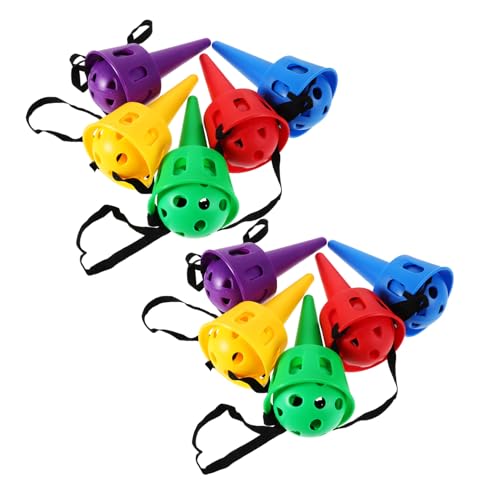 Gogogmee 10 Stück Teiliges Outdoor wurf Fangspiel für Sensorische Bälle aus Robustem Kunststoff Koordinationstraining und Reaktionsspielzeug für Sommer Parks und Familienaktivitäten Gogogmee 10 Stück Teiliges Outdoor wurf Fangspiel für Sensorische Bälle aus Robustem Kunststoff Koordinationstraining und Reaktionsspielzeug für Sommer Parks und Familienaktivitäten von Gogogmee