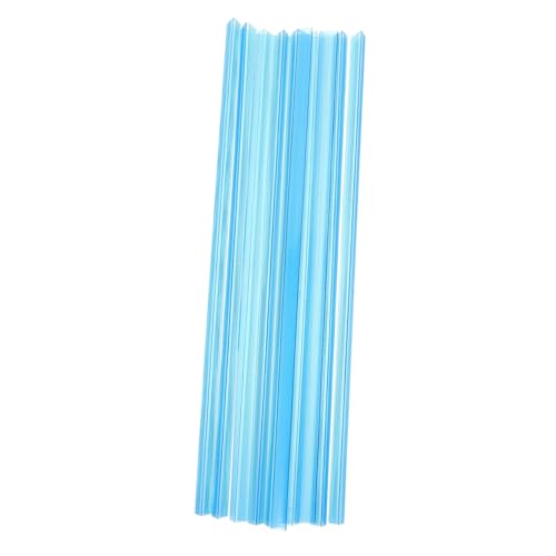 Gogogmee 10 Stück Teiliges Transparent Blaue Slide Bar Binder aus Robustem Abs Starke Klemmkraft für Dokumentenorganisation Sichere Buchbindematerialien für Büro und Schule von Gogogmee