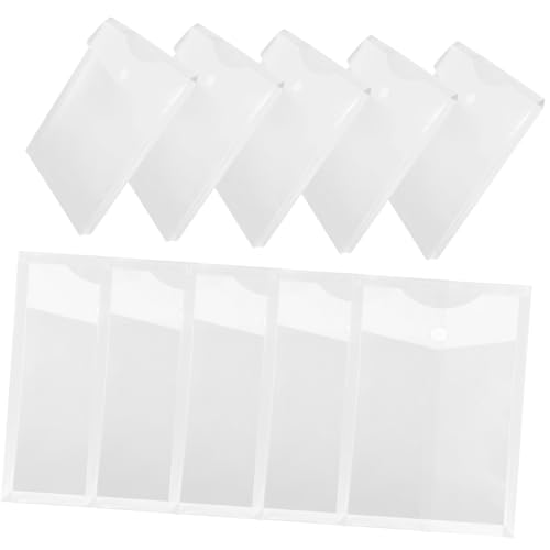 Gogogmee 10 Stück Teiliges Transparente Dokumententaschen aus Robustem mit Praktischem Druckknopfverschluss Vielseitig Einsetzbar für Schule Büro und Zuhause zur Übersichtlichen Gogogmee 10 Stück Teiliges Transparente Dokumententaschen aus Robustem mit Praktischem Druckknopfverschluss Vielseitig Einsetzbar für Schule Büro und Zuhause zur Übersichtlichen von Gogogmee
