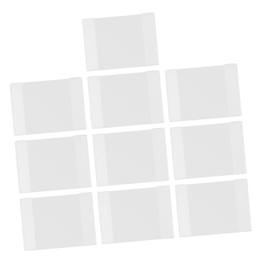 Gogogmee 10 Stück Teiliges Transparente Preisschilder aus Robustem Acryl Selbstklebende Etikettenhalter für Regal Wandmontage für Preis Produktanzeigen im Einzelhandel Gogogmee 10 Stück Teiliges Transparente Preisschilder aus Robustem Acryl Selbstklebende Etikettenhalter für Regal Wandmontage für Preis Produktanzeigen im Einzelhandel von Gogogmee