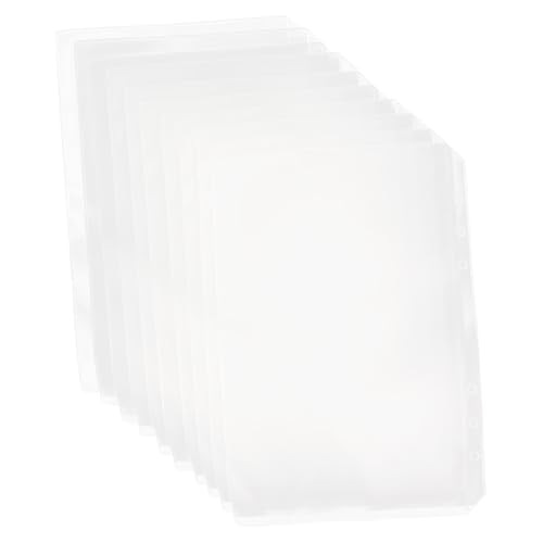 Gogogmee 10 Stück Teiliges Transparentes Dokumentenfach Wasserdichte Loseblatt Hüllen für Ordner Wiederverwendbare Ablagebeutel zur Organisation von Büro und Finanzunterlagen Gogogmee 10 Stück Teiliges Transparentes Dokumentenfach Wasserdichte Loseblatt Hüllen für Ordner Wiederverwendbare Ablagebeutel zur Organisation von Büro und Finanzunterlagen von Gogogmee